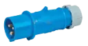 IEC 60309 32A Single Phase Plug (IP44) - Heavy-Duty Industrial Power Connector